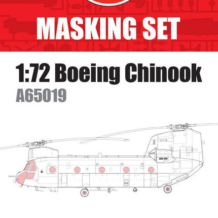 Masking Set - Boeing Chinook - Werkzeug - Airfix - A65019