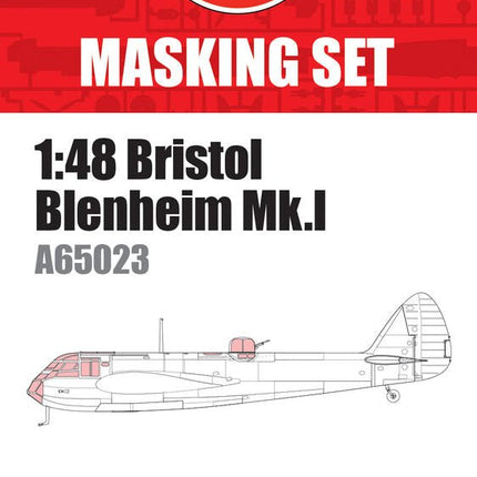 Masking Set - Bristol Blenheim Mk.I - Werkzeug - Airfix - A65023