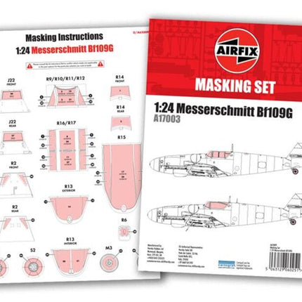 Masking Set Messerschmitt Bf109G-5/G-6 - Flugzeuge - Airfix - A65009