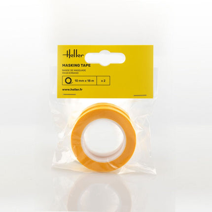 Masking Tape 10 mm x 18 m (2 Stück) - Zubehör - Heller - 99013