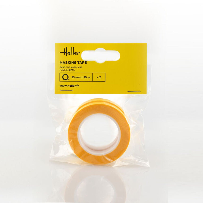 Masking Tape 10 mm x 18 m (2 Stück) - Zubehör - Heller - 99013