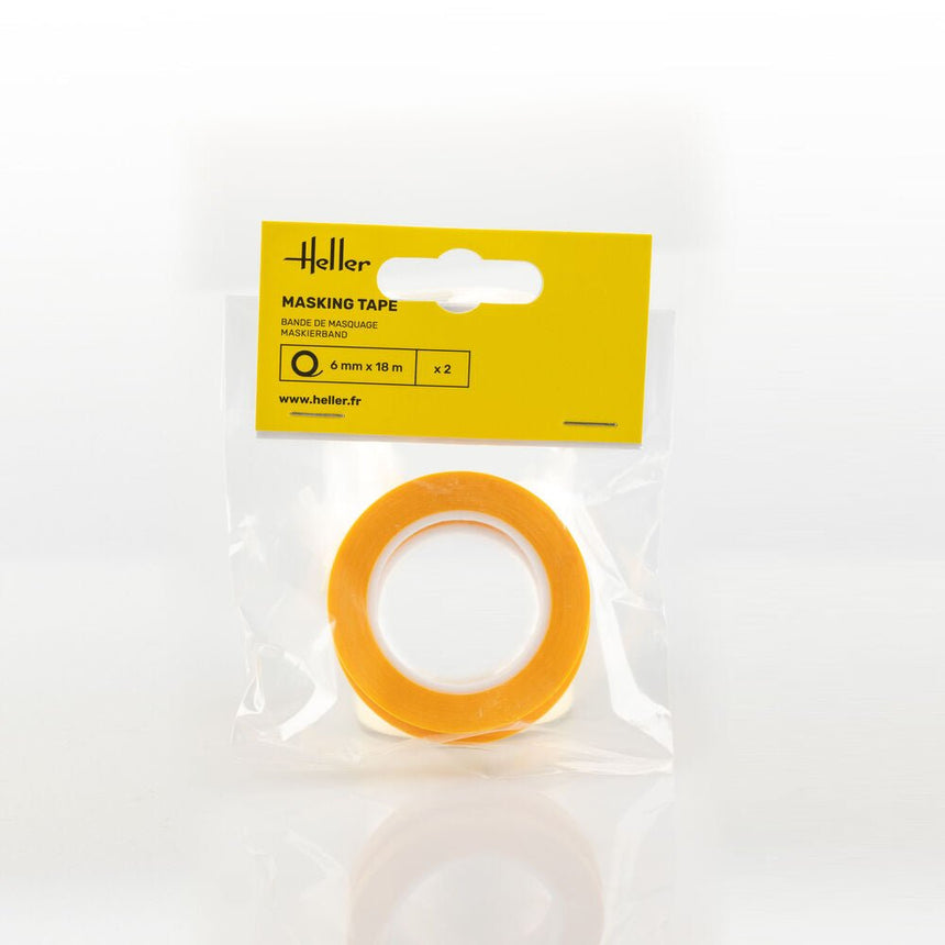 Masking Tape 6 mm x 18 m (2 Stück) - Zubehör - Heller - 99012