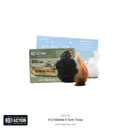 Matilda II Troop - Panzer - Warlord Games - 402011016