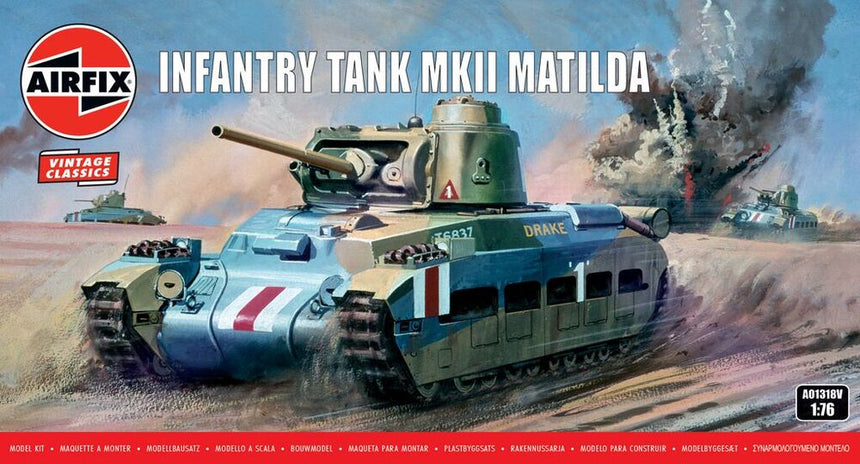 Matilda Tank - Panzer - Airfix - A01318V