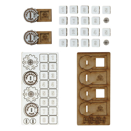 MDF Artillery Zeroing In Markers - Zubehör - Skytrex - 408800003