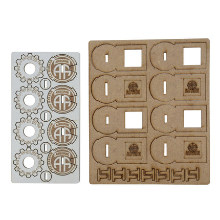 MDF Unit Pin Markers - 82nd American Airborne 'All American' - Zubehör - Skytrex - 408800034