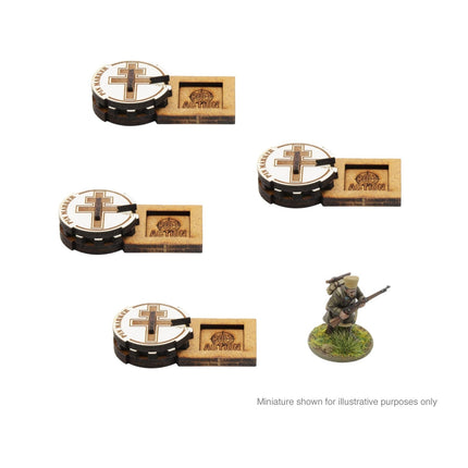 MDF Unit Pin Markers - Free French - Zubehör - Skytrex - 408800025