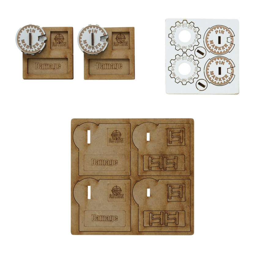 MDF Vehicle Pin Markers Bolt Action - Zubehör - Skytrex - 408800002
