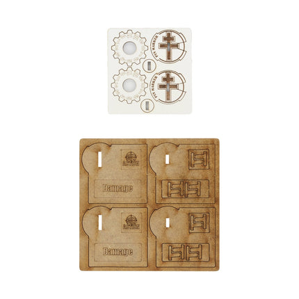 MDF Vehicle Pin Markers - Free French - Zubehör - Skytrex - 408800026
