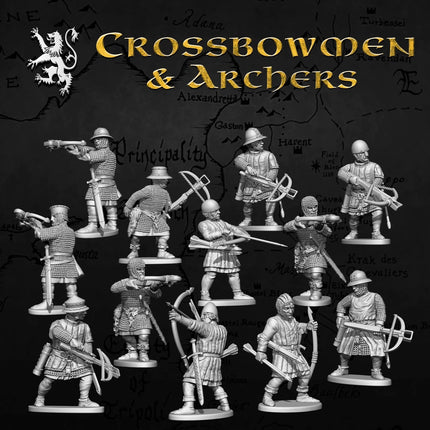 Medieval Crossbowmen & Archers - Infanterie - Victrix - VXM007