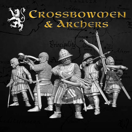 Medieval Crossbowmen & Archers - Infanterie - Victrix - VXM007