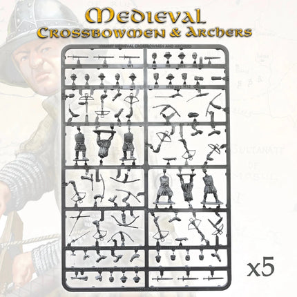 Medieval Crossbowmen & Archers - Infanterie - Victrix - VXM007
