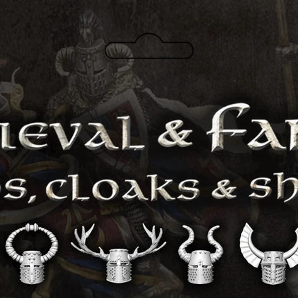 Medieval & Fantasy Heads, Cloaks & Shields - Zubehör - Victrix - VXE002