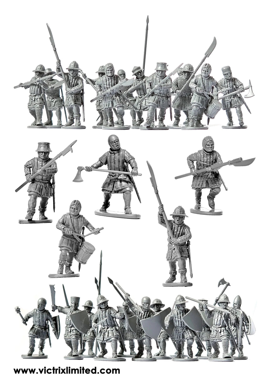 Medieval Foot Sergeants - Infanterie - Victrix - VXM006