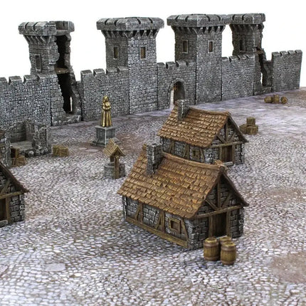 Medieval Houses Set - Gelände - Gamemat - MHS