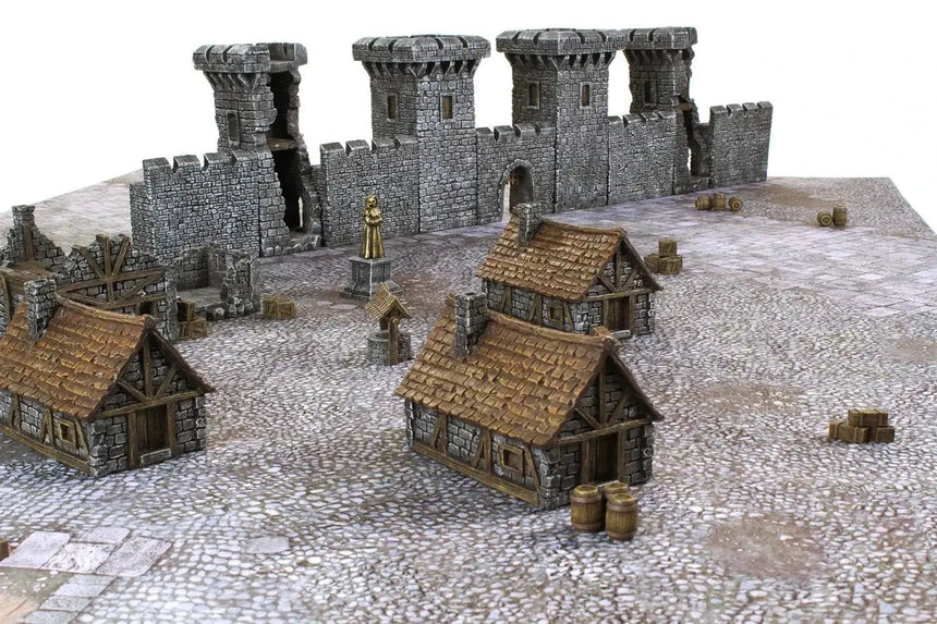 Medieval Houses Set - Gelände - Gamemat - MHS