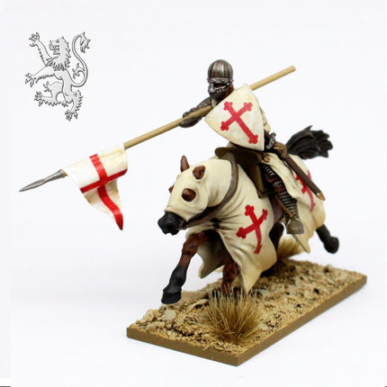 Victrix Medieval Knights - 28mm Berittene Ritter (Hartplastik)