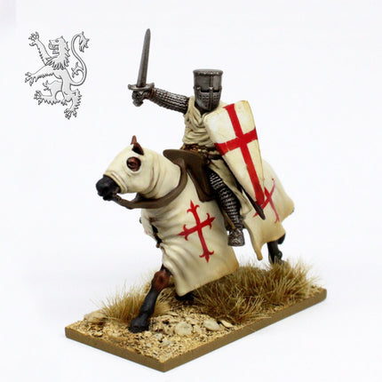 Victrix Medieval Knights - 28mm Berittene Ritter (Hartplastik)