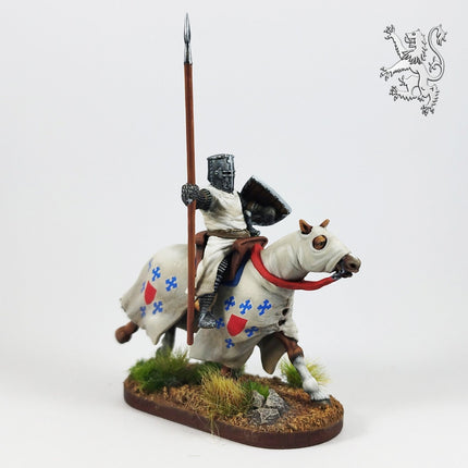 Victrix Medieval Knights - 28mm Berittene Ritter (Hartplastik)