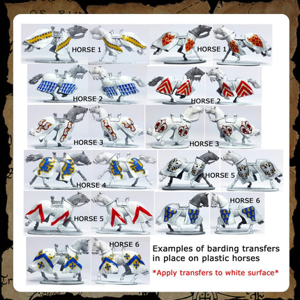Victrix Medieval Knights - 28mm Berittene Ritter (Hartplastik)