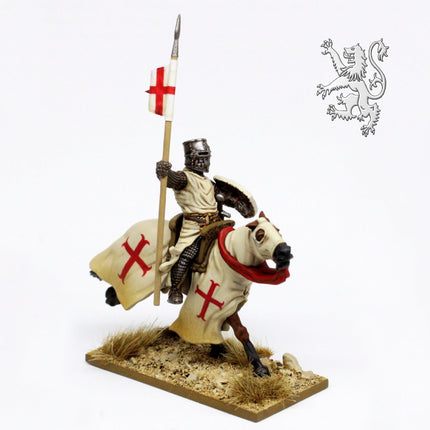 Victrix Medieval Knights - 28mm Berittene Ritter (Hartplastik)