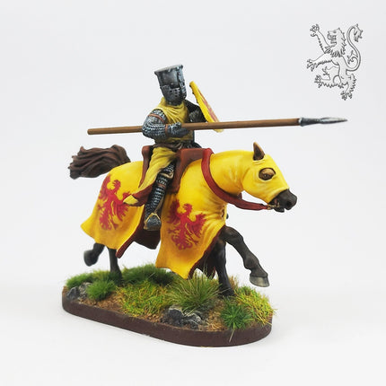 Victrix Medieval Knights - 28mm Berittene Ritter (Hartplastik)