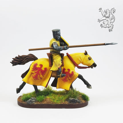 Victrix Medieval Knights - 28mm Berittene Ritter (Hartplastik)