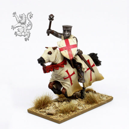 Victrix Medieval Knights - 28mm Berittene Ritter (Hartplastik)