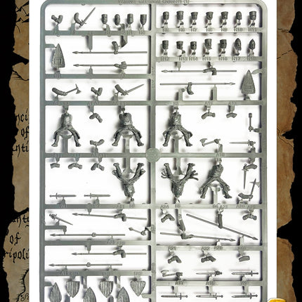 Victrix Medieval Knights - 28mm Berittene Ritter (Hartplastik)