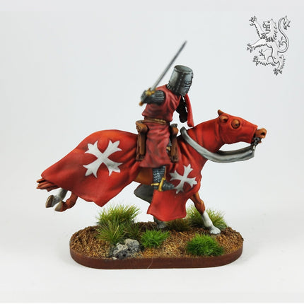Victrix Medieval Knights - 28mm Berittene Ritter (Hartplastik)