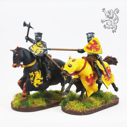 Victrix Medieval Knights - 28mm Berittene Ritter (Hartplastik)