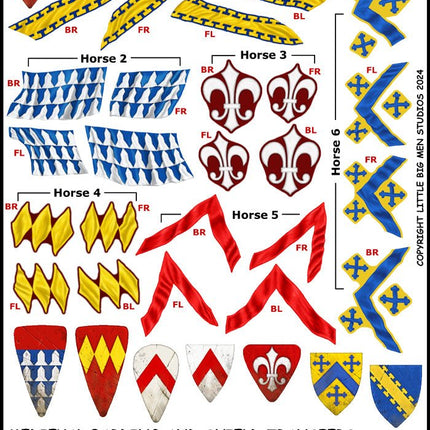 Victrix Medieval Knights - 28mm Berittene Ritter (Hartplastik)