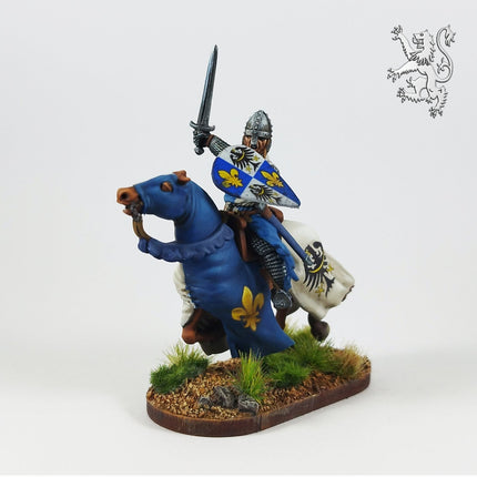 Victrix Medieval Knights - 28mm Berittene Ritter (Hartplastik)