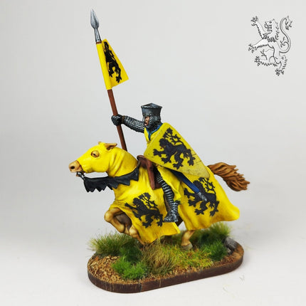 Victrix Medieval Knights - 28mm Berittene Ritter (Hartplastik)