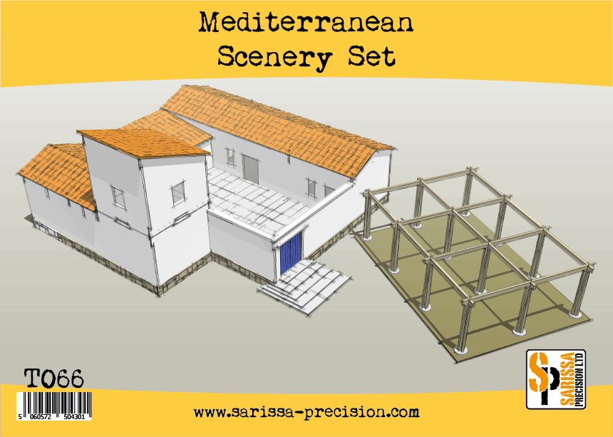 Mediterranean Scenery Set - Gelände - Sarissa - T066