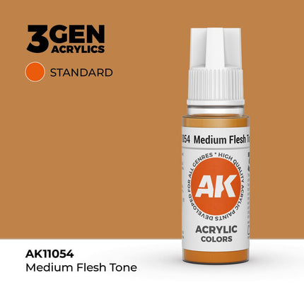 AK Interactive 3rd Generation - Medium Flesh Tone 18 ml