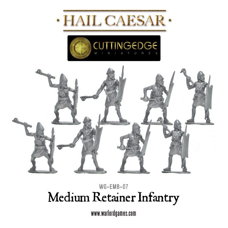 Medium Retainer Infantry - Infanterie - Warlord Games - WG-EMB-07