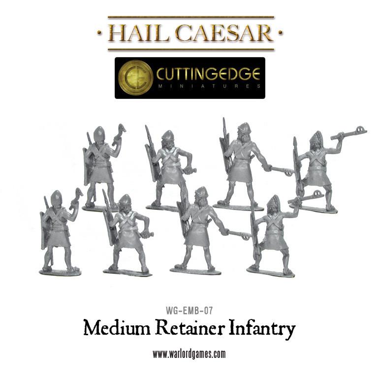 Medium Retainer Infantry - Infanterie - Warlord Games - WG-EMB-07