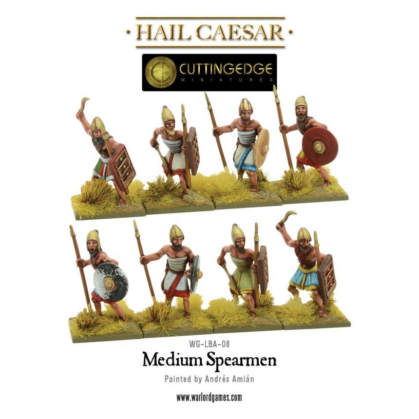 Medium Spearmen - Bronzezeit Speerträger (Metall)