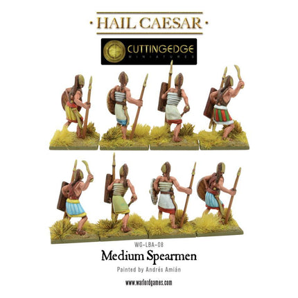 Medium Spearmen - Bronzezeit Speerträger (Metall)