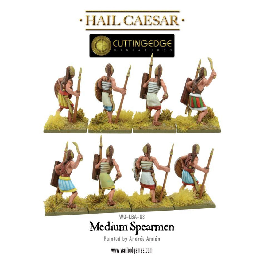 Medium Spearmen - Bronzezeit Speerträger (Metall)