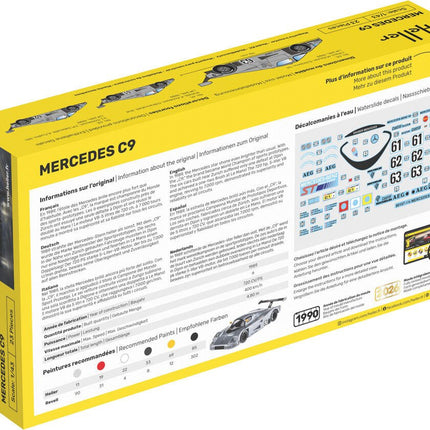 Mercedes C9 - Heller - 80107 (2)