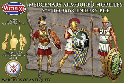 Mercenary Armoured Hoplites 5th to 3rd Century BCE - Infanterie - Victrix - VXA004