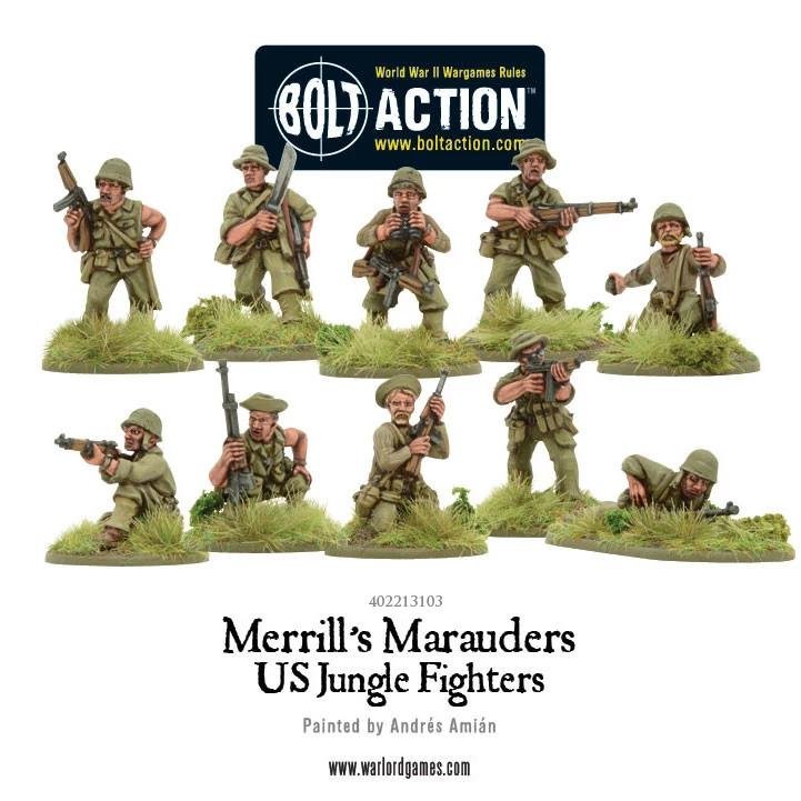 Merrill's Marauders Squad - Infanterie - Warlord Games - 402213103