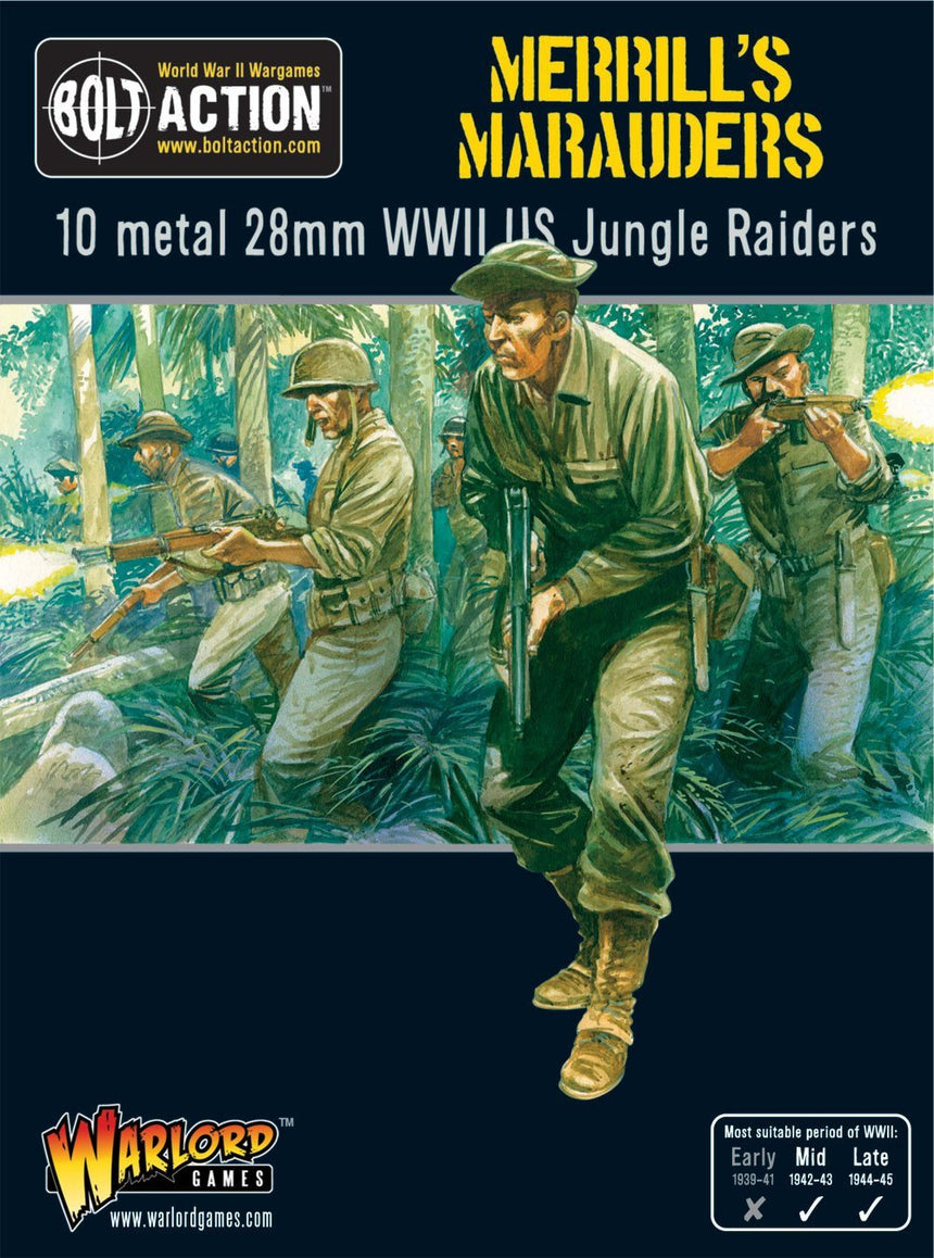 Merrill's Marauders Squad - Infanterie - Warlord Games - 402213103