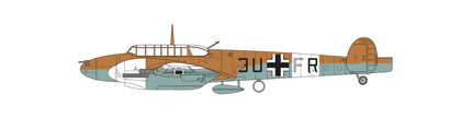 A03081A Messerschmitt Bf110E/E-2 TROP