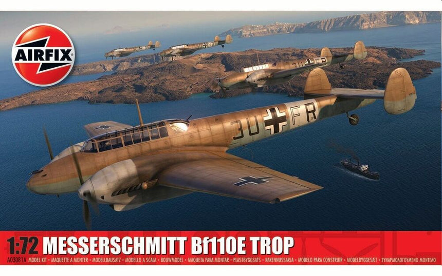 Messerschmitt Bf110E/E-2 TROP - Flugzeuge - Airfix - A03081A