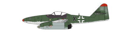 A03090A Messerschmitt Me262A-1a/2a