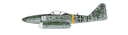 A03090A Messerschmitt Me262A-1a/2a