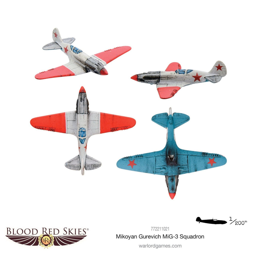 Mikoyan - Gurevich MiG - 3 Squadron - Flugzeuge - Warlord Games - 772211021